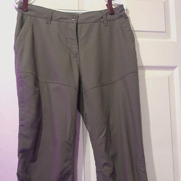 MEC Quick Dry Cargo Pants, Olive, Size 10 Reg - Picture 1 of 5